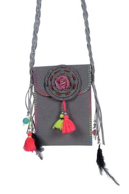Ethnic Bohemian Colorful Tassels Handbags