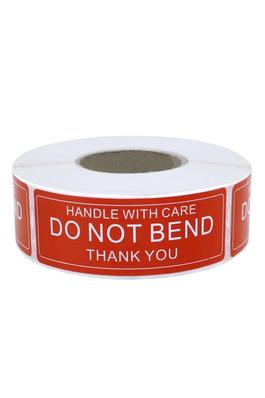 DO NOT BEND Label Stickers MIS0464