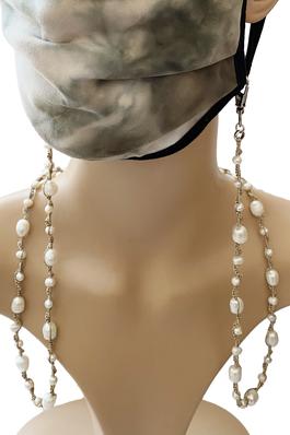 Pearl Beads Mask Holder 