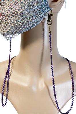 Seed Beads Mask Holder MN3261