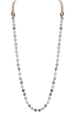Vintage Female Natural Stone Long Necklaces