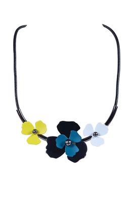 Fashion Simple Flower Statement Necklace Jewelry