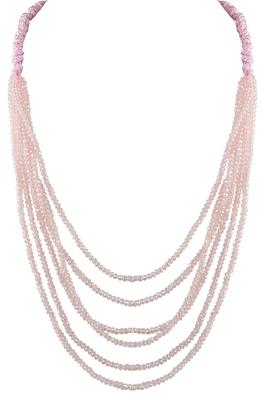 Women Fashion Strand Crystal Bead Necklace