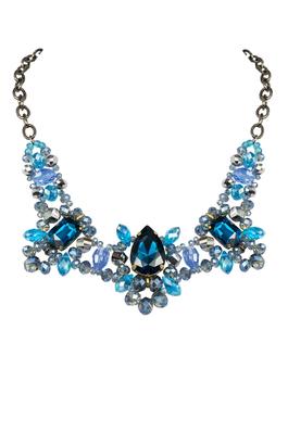 Woman  Crystal  Statement Collar Necklaces 