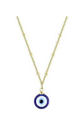 Evil Eye Alloy Chain Necklace N4195