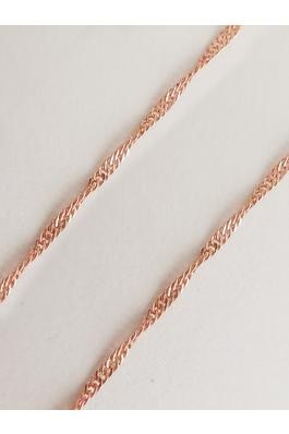 Simple Chain Necklace N3232-18 Inches