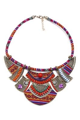 Bohemian Seed Bead Necklace N3976