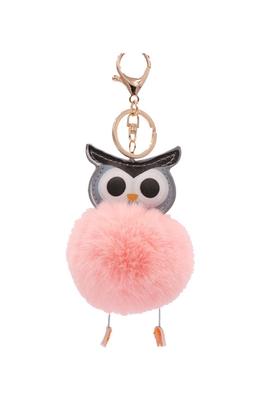 Owl Plush Keychain K1305