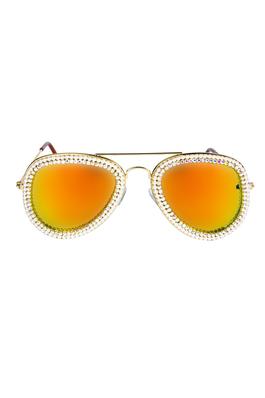 Handmade Rihinestone Sunglasses G0352