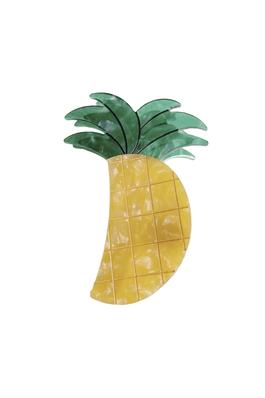Pineapple Acrylic Hair Clip L4134