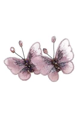 Butterflys Lace Hair Clip L2689