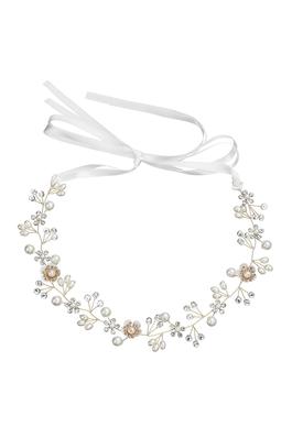 Floral Pearl Crystal Hair Accessories L3233