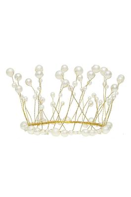Pearl Crown Light Hair Accessories L3788