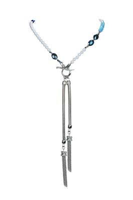 Crystal Long Tassel Necklaces N2117