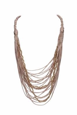 Strands of  Crystal Rope Long Necklaces
