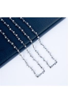 Crystal Beaded Long Necklaces N1163-11-GM