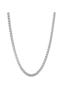 3 MM Stainless Steel Chain Necklace N4496-SL