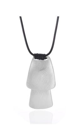 Geometry Pendant Leather Necklace N4462