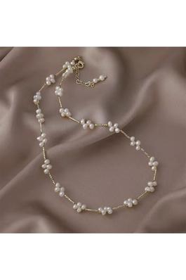 Irregular Fresh Water Pearl Bead Necklace N4440