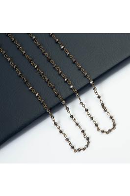 Crystal Beaded Long Necklaces N1163-13-BZ