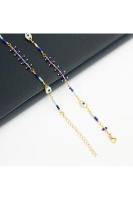 Evil Eye Bead Chains Necklace N5075