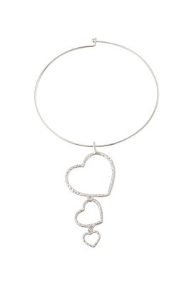 Heart Alloy Collar Necklace N5057