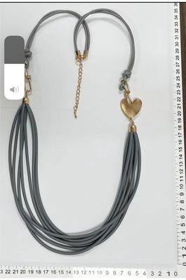 Multilayer Pu Leather Necklace N5081