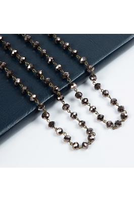 Crystal Beads Necklaces N1163-65-BZ