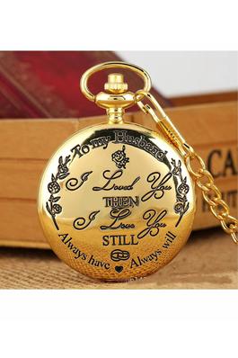 LOVE TO Be My Husband Pocket Watch N4933