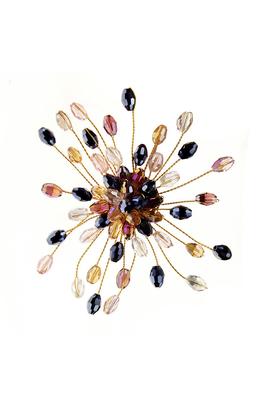 Floral Crystal Pin PA4154