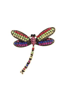 Dragonfly Rhinestone Pin PA4785
