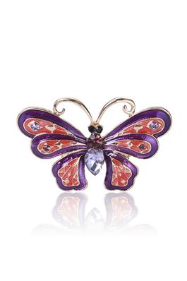 Butterfly Rhinestone Pin PA4016