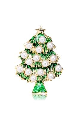 Christmas Tree Pearl Pin PA4898