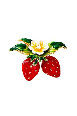 Strawberry Alloy Pin PA4879