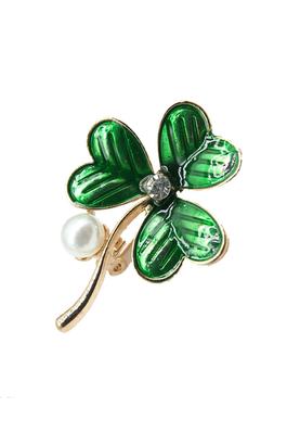 Clover Pearl Pin PA4654