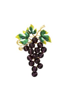 Grape Alloy Pin PA4595