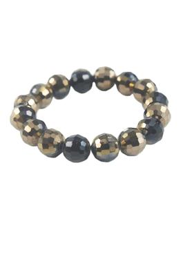 Fashion Women Faceted Beaded Stretch Bracelet