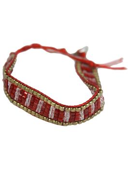 Handmade  Weave Beaded Wrap Bracelet 