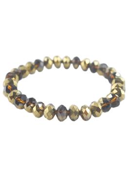  Precious Gemstone Round Beads Stretch Bracelet 