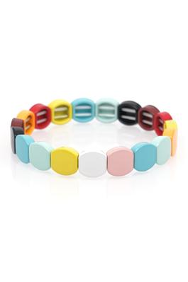 Multicolor Alloy Enamel Bracelet B2080