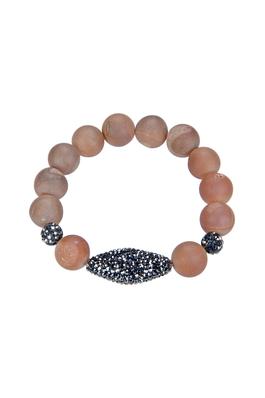 Stone Beads Stretch Bracelet B1938