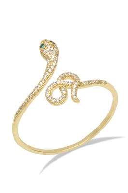 Snake Cubic Zirconia Copper Bracelet B3479