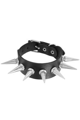 Punk Rivet Leather Snap Bracelet B3541