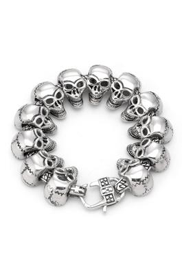 Punk Skull Stainless Steel Bracelet B3585