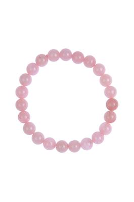 Rose Quartz Beads Stretch Bracelets B1593