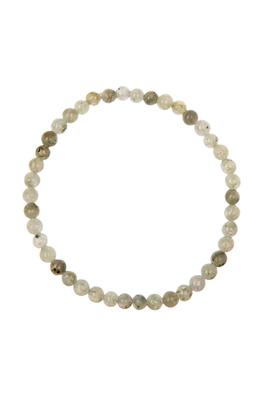 Labradorite Stone Bead Bracelet B2050 - 4MM