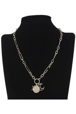 Moon Star Chain Necklace N4240
