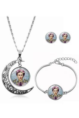 Frida Pendant Necklace Set N3991