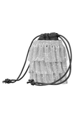 Luxury Rhinestone Mesh Bucket Bags HB2733
