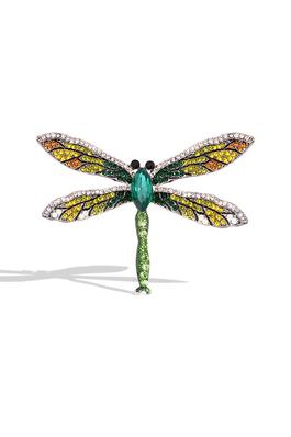 Dragonfly Rhinestone Brooch Pin PA5097